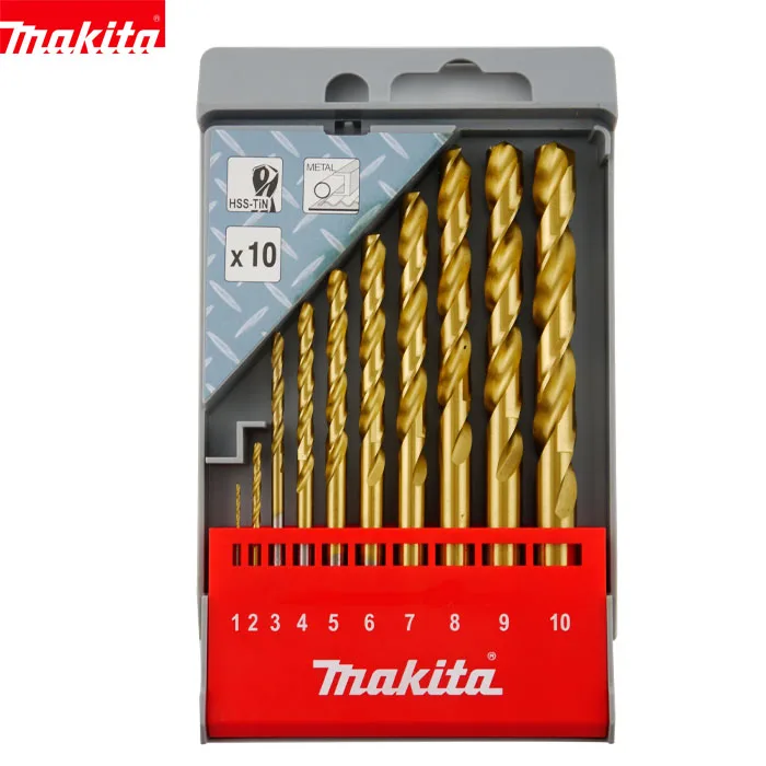 Original Electric Drill bit Impact Drill Titanium Plating Gold Metal Drill Bit Mixing Set Stainless Steel 10 PCS
Original Electric Drill bit Impact Drill Titanium Plating Gold Metal Drill Bit Mixing Set Stainless Steel 10 PCS