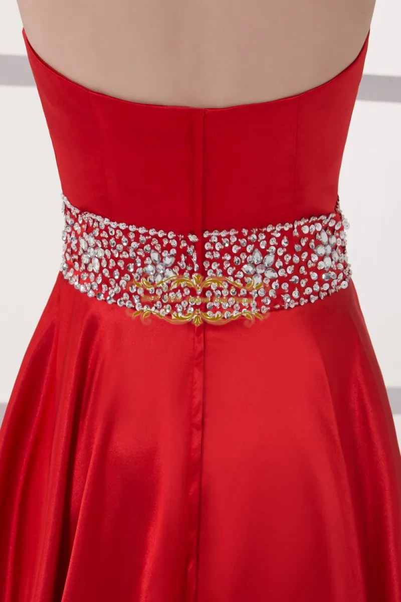 Vestidos De Fiesta New Fashion Party Dress Strapless Sleeveless A Line Red Crystal Sash Floor Length Prom Dress HY050
Vestidos De Fiesta New Fashion Party Dress Strapless Sleeveless A Line Red Crystal Sash Floor Length Prom Dress HY050