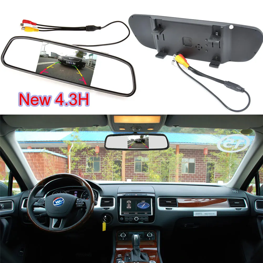 Car Auto Reverse Parking Rearview Mirror 4.3" Color Digital LCD Display Monitor For Car Parking System Rearview Backup Camera
Car Auto Reverse Parking Rearview Mirror 4.3" Color Digital LCD Display Monitor For Car Parking System Rearview Backup Camera