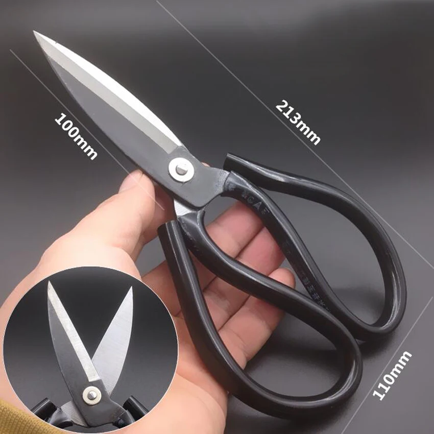 Hot selling 1PC new high Quality Industrial leather scissors and civilian tailor scissors for tailor cutting leather
Hot selling 1PC new high Quality Industrial leather scissors and civilian tailor scissors for tailor cutting leather