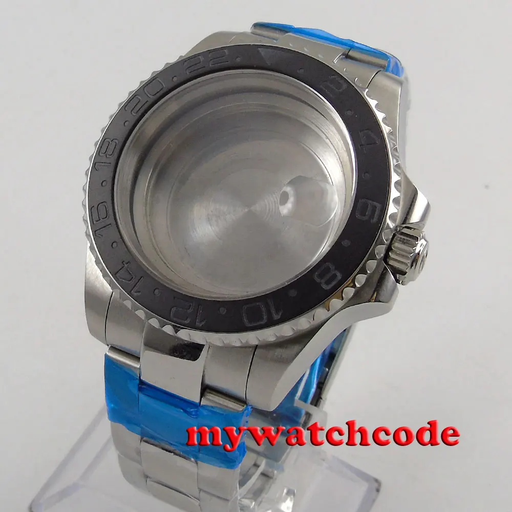 40mm brushed ceramic bezel sapphire glass Watch Case fit 2824 2836 MOVEMENT C115
40mm brushed ceramic bezel sapphire glass Watch Case fit 2824 2836 MOVEMENT C115