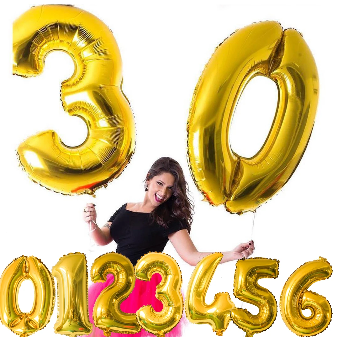 1PC 16"/32"/40" 3 Sizes Figures Foil Gold&Silver Number Balloon Float air Inflatable Balls For Birthday Party Wedding Decoration
1PC 16"/32"/40" 3 Sizes Figures Foil Gold&Silver Number Balloon Float air Inflatable Balls For Birthday Party Wedding Decoration