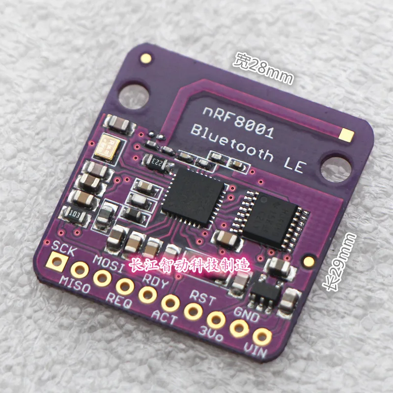 CJMCU-801 NRF8001 модуль Bluetooth низкая мощность 4,0 протокол Bluefruit-LE сматыватель модуля макетной платы
CJMCU-801 NRF8001 модуль Bluetooth низкая мощность 4,0 протокол Bluefruit-LE сматыватель модуля макетной платы