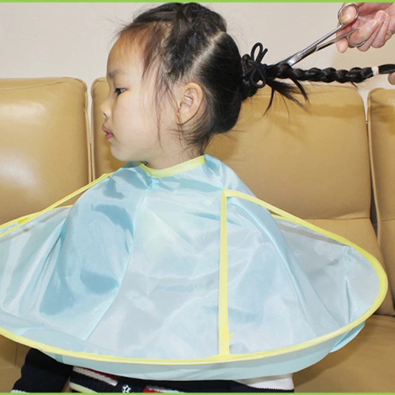 Детский парикмахерский фартук для детей накидка стрижки волос младенцев