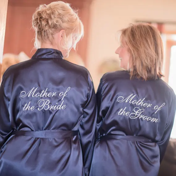 Personalized navy blue Mother of the Bride groom wedding Bachelorette Bridesmaid satin pajamas robes kimonos party decorations
Personalized navy blue Mother of the Bride groom wedding Bachelorette Bridesmaid satin pajamas robes kimonos party decorations
