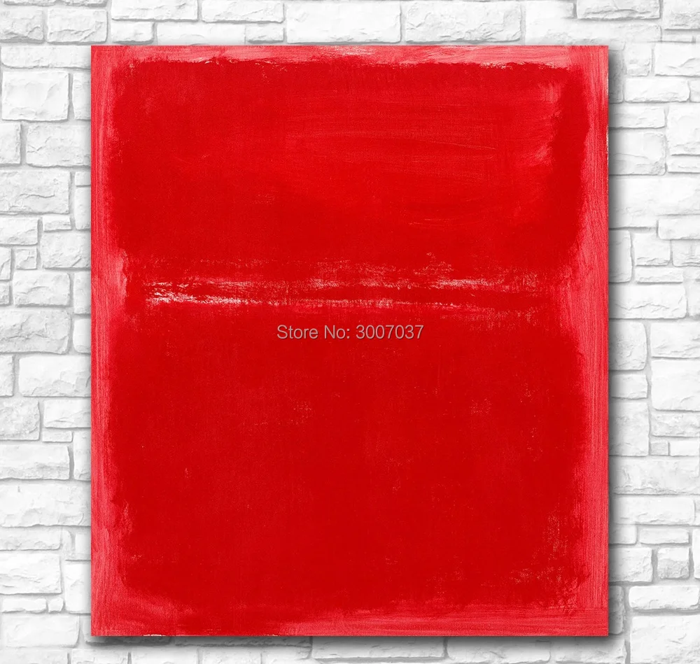 Hand Painted Abstract Mark Rothko untitled 1970 Red Canvas Painting Home Decor Modern No Frame Oil Painting Free Shipping by DHL
Hand Painted Abstract Mark Rothko untitled 1970 Red Canvas Painting Home Decor Modern No Frame Oil Painting Free Shipping by DHL