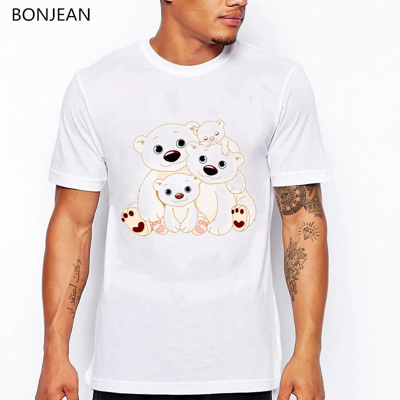 New design Kawaii Bear Cartoon Print White T shirt men Happy Men's Top Cute Short Sleeve Casual T Shirt homme
New design Kawaii Bear Cartoon Print White T shirt men Happy Men's Top Cute Short Sleeve Casual T Shirt homme