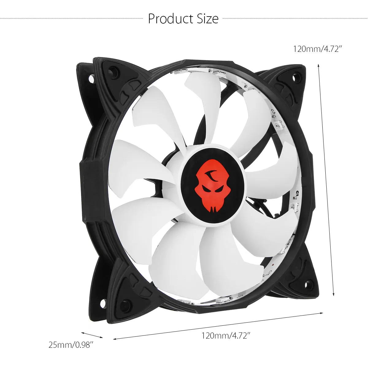6PCS RGB Adjustable LED Cooling Fan 120mm With Controller Remote For Computer High Quality Computer Cooling Cooler Fan For CPU
6PCS RGB Adjustable LED Cooling Fan 120mm With Controller Remote For Computer High Quality Computer Cooling Cooler Fan For CPU