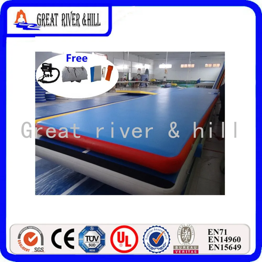 High Quality 6x2x0.2m Inflatable Tumble Track,Inflatable Air Mat,Tumble Track Inflatable Air Mat For Gymnastics
High Quality 6x2x0.2m Inflatable Tumble Track,Inflatable Air Mat,Tumble Track Inflatable Air Mat For Gymnastics