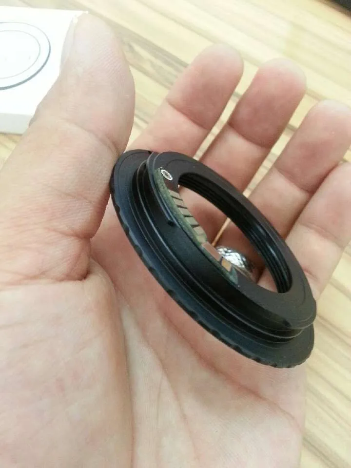 

Adapter ring M42-E0S AF 3.0 Chips Confirm M42 Lens to EF Ring Adapter 600D 60D 50D 1000D