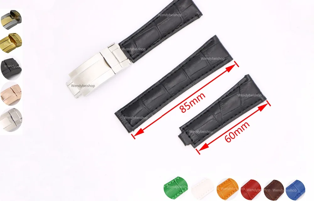 CARLYWET 20mm Real Calf Cowhide Leather VINTAGE Luxury Wrist Watch Band Strap Belt with Clasp For DAYTONA SUBMARINER OYSTER GMT
CARLYWET 20mm Real Calf Cowhide Leather VINTAGE Luxury Wrist Watch Band Strap Belt with Clasp For DAYTONA SUBMARINER OYSTER GMT