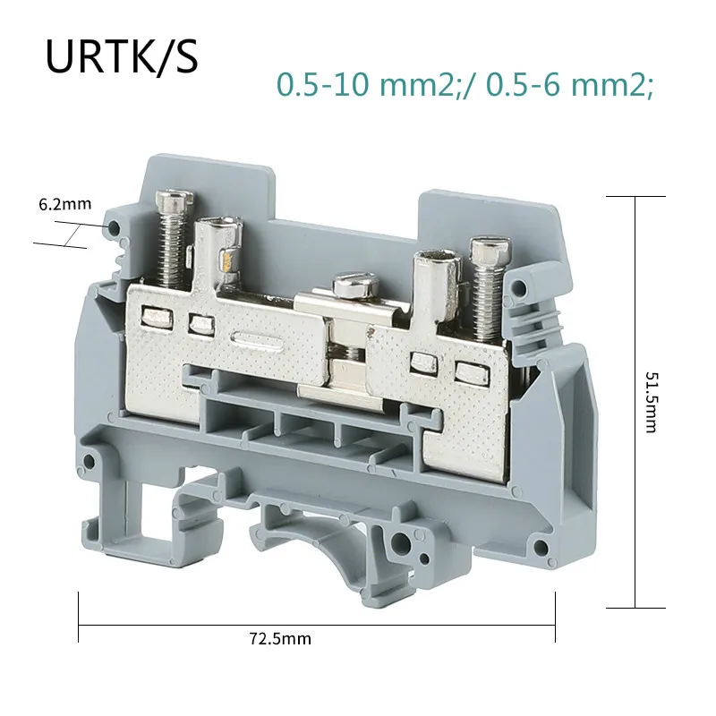 10pcs Phonex Type URTK/S Din Wiring Universal Connector 20-8AWG Thin Modular Current Test Disconnect Screw Terminal Block URTK6S
10pcs Phonex Type URTK/S Din Wiring Universal Connector 20-8AWG Thin Modular Current Test Disconnect Screw Terminal Block URTK6S