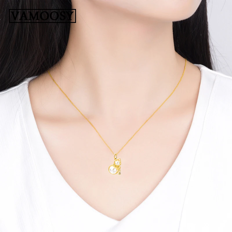 Fine 100% 24K Gold Necklaces for Women 2018 Statement Pearl Necklace Gourd Pendant Collar Bohemian Chocker Female Jewelry
Fine 100% 24K Gold Necklaces for Women 2018 Statement Pearl Necklace Gourd Pendant Collar Bohemian Chocker Female Jewelry