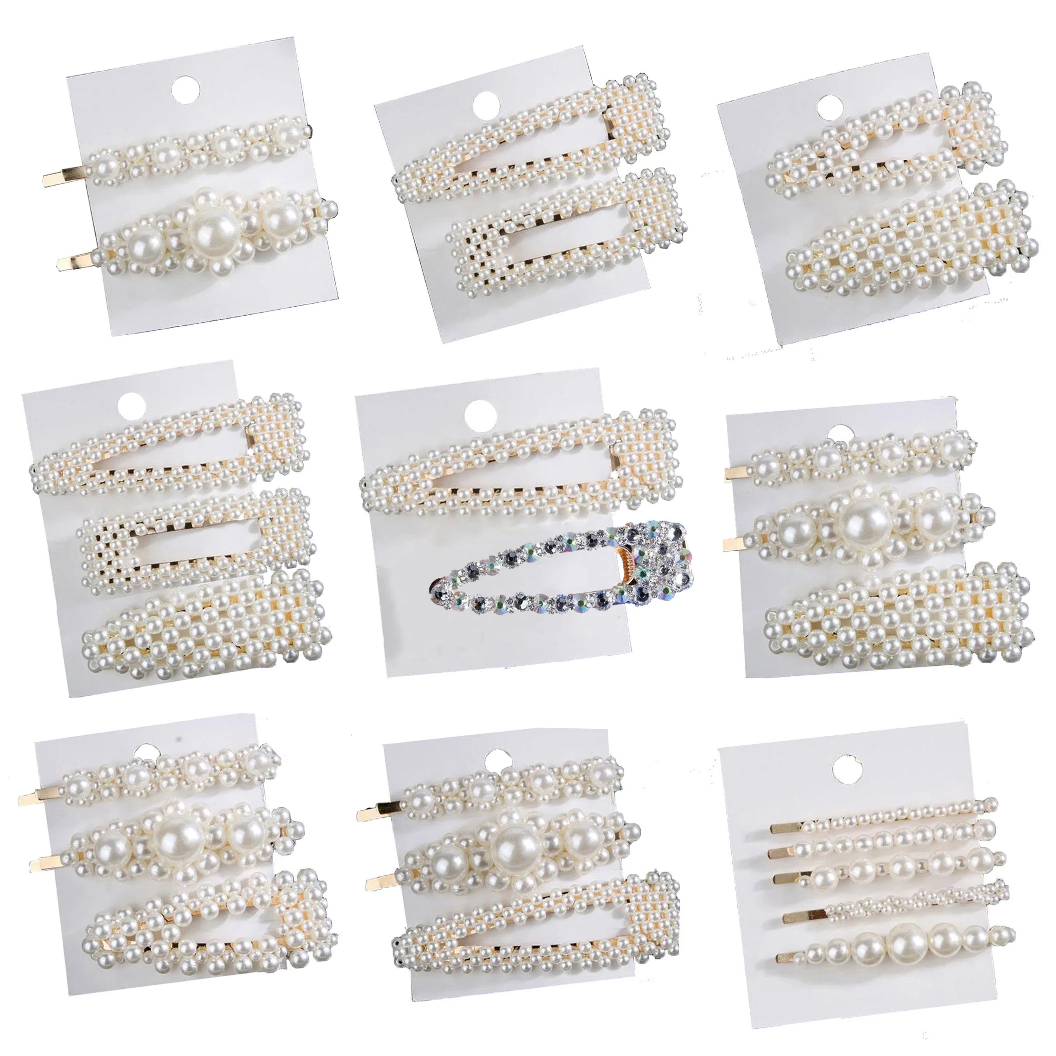 Fashion Pearl Hair Clip Set Bow Hair Clip for Women Bb Hair Pin Girl Hair Accessories Handmade Girls
Fashion Pearl Hair Clip Set Bow Hair Clip for Women Bb Hair Pin Girl Hair Accessories Handmade Girls