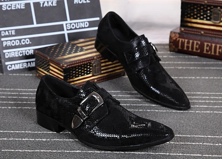 Personality Men's Business Casual Shoes British Style Spring and Autumn Small Shoes Hair Stylist Nightclub Pointed Shoes Korean
Personality Men's Business Casual Shoes British Style Spring and Autumn Small Shoes Hair Stylist Nightclub Pointed Shoes Korean