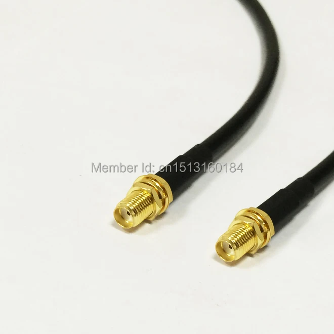 New Modem Coaxial Cable SMA Female Jack Switch SMA Female Jack Connector RG58 Cable 50CM 20" Adapter
New Modem Coaxial Cable SMA Female Jack Switch SMA Female Jack Connector RG58 Cable 50CM 20" Adapter