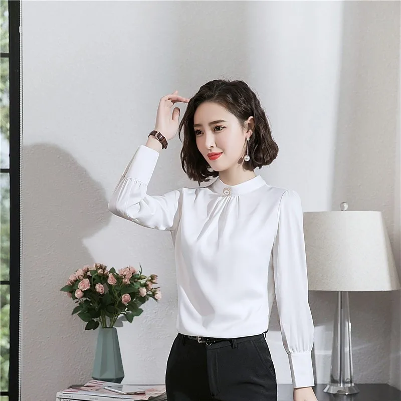 2019 Spring Summer Long Sleeve Elegant Apricot Blouses & Shirts For Women Blouse Ladies OL Styles Female Tops Clothes Shirt
2019 Spring Summer Long Sleeve Elegant Apricot Blouses & Shirts For Women Blouse Ladies OL Styles Female Tops Clothes Shirt
