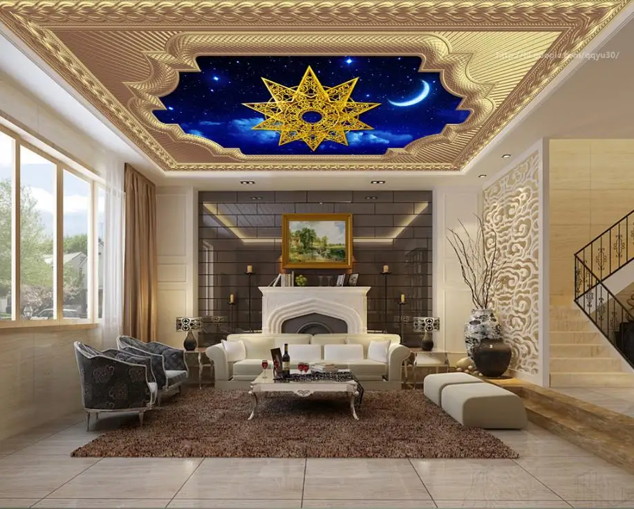 Custom 3d ceiling wall papers home decor Starry sky wallpaper for walls 3 d ceiling living room wall murals photo wallpaper
Custom 3d ceiling wall papers home decor Starry sky wallpaper for walls 3 d ceiling living room wall murals photo wallpaper