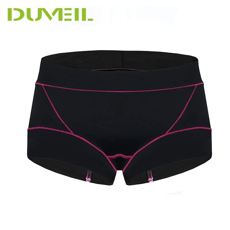 Женское Спортивное нижнее белье DUVEIL 2 шт./лот спортивные шорты с эффектом пота