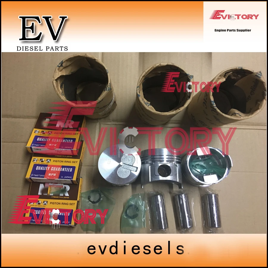 Liner kit For yanmar 3D68E 3TNA68 3TNE68 3TN68E piston+piston ring+cylinder liner
Liner kit For yanmar 3D68E 3TNA68 3TNE68 3TN68E piston+piston ring+cylinder liner