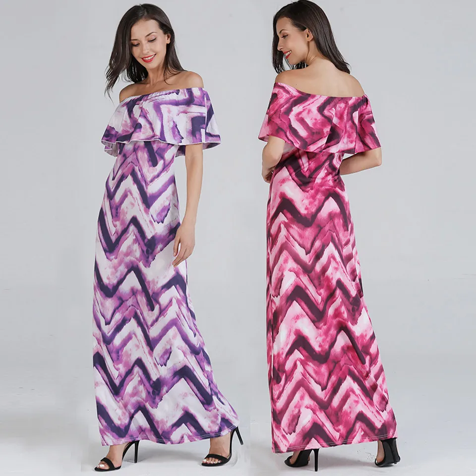 S-XL women ruffles slash neck dress floral print casual leisure dress strapless summer evening party brand dress
S-XL women ruffles slash neck dress floral print casual leisure dress strapless summer evening party brand dress
