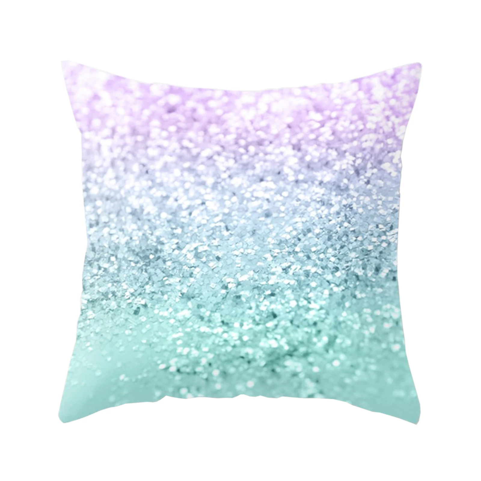 45 x 45cm Magical Square Mermaid Sequin Cushion Cover Colored Throw Pillowcase For Wedding Party Hotel Home Sofa Bed Decor | Дом и сад