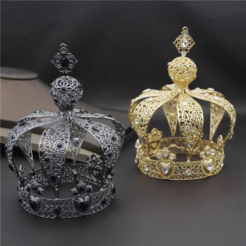 Popular Baroque Vintage Royal King Diadem Prom Party Male Cake Party Prom Wedding Hair Jewelry Man Crown Round
Popular Baroque Vintage Royal King Diadem Prom Party Male Cake Party Prom Wedding Hair Jewelry Man Crown Round