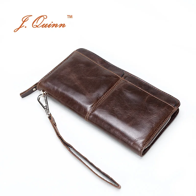 J.Quinn Men Handy Cow Leather Business Clutch Wallets with Removable Cards Holder Soft Mens Hand Bag Designer Large Long Wallet
J.Quinn Men Handy Cow Leather Business Clutch Wallets with Removable Cards Holder Soft Mens Hand Bag Designer Large Long Wallet