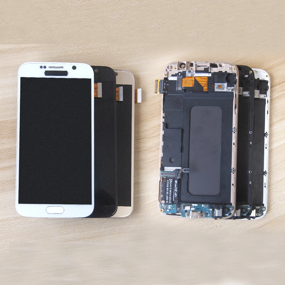 Sinbeda TFT 5.1'' For Samsung Galaxy S6 LCD Display G920F G920A G920T Touch Screen Digitizer Assembly Frame For Samsung S6 LCD
Sinbeda TFT 5.1'' For Samsung Galaxy S6 LCD Display G920F G920A G920T Touch Screen Digitizer Assembly Frame For Samsung S6 LCD