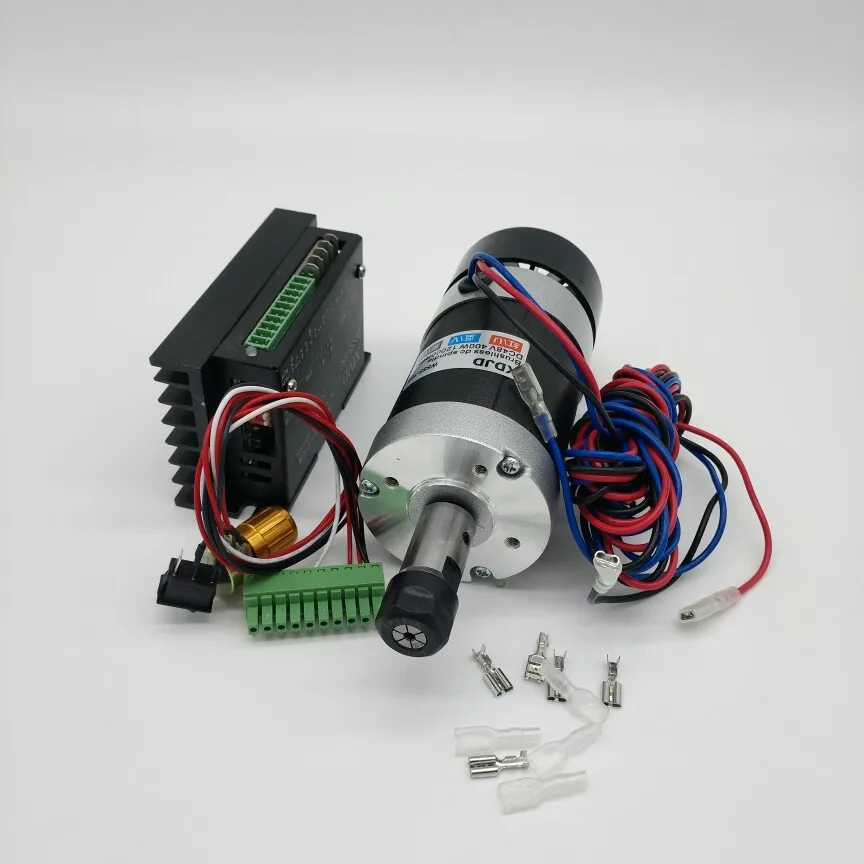 DIY engraving machine WS55-180 brushless spindle 400W with ER11 + mach3 speed drive
DIY engraving machine WS55-180 brushless spindle 400W with ER11 + mach3 speed drive