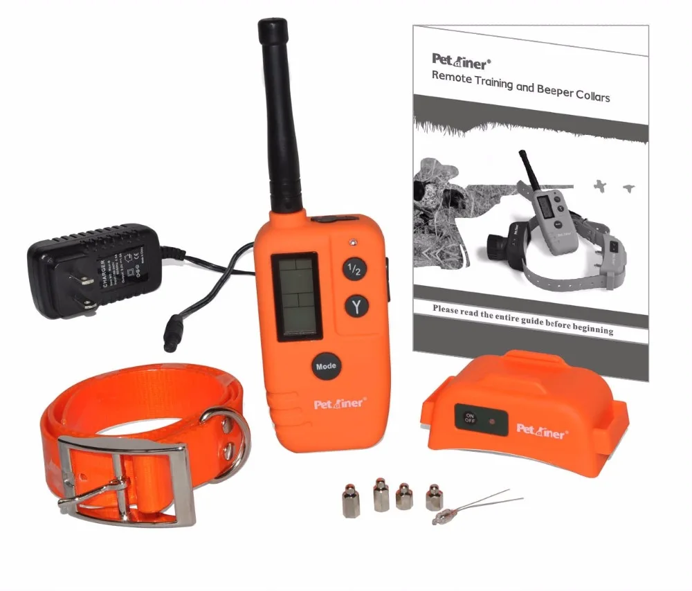 Pet Dog Training Collar Blue LCD Electric Remote Rechargeable Waterproof Hunter Dog Training Shock Collar Only PET910-1S
Pet Dog Training Collar Blue LCD Electric Remote Rechargeable Waterproof Hunter Dog Training Shock Collar Only PET910-1S