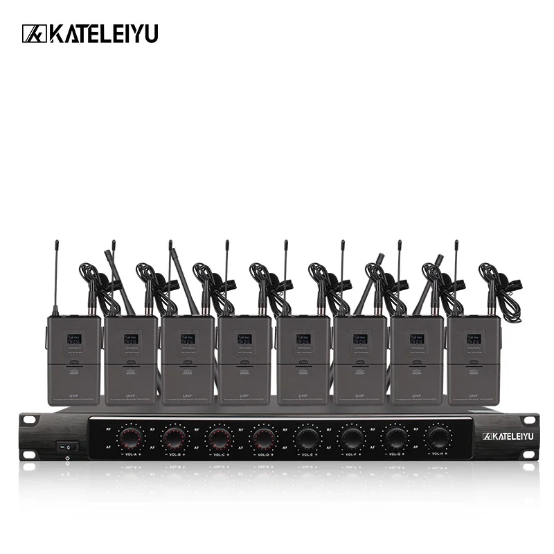 System 8600B Professional Wireless Microphone 8 Channel Professional UHF 8 Stage Karaoke Microphone Handheld Wireless Microphone
System 8600B Professional Wireless Microphone 8 Channel Professional UHF 8 Stage Karaoke Microphone Handheld Wireless Microphone
