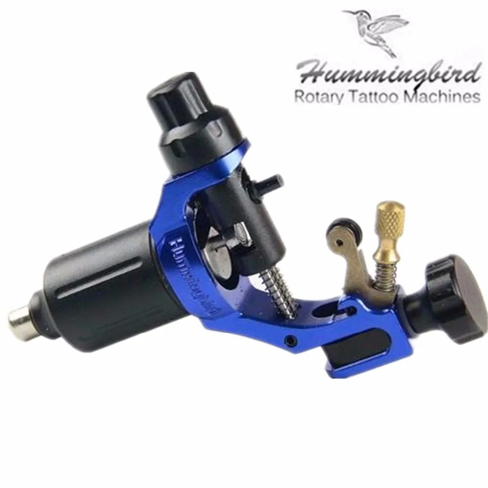 Original Hummingbird Blue Gen 1 Rotary Tattoo Machine Swiss Motor Free RCA Cord
Original Hummingbird Blue Gen 1 Rotary Tattoo Machine Swiss Motor Free RCA Cord