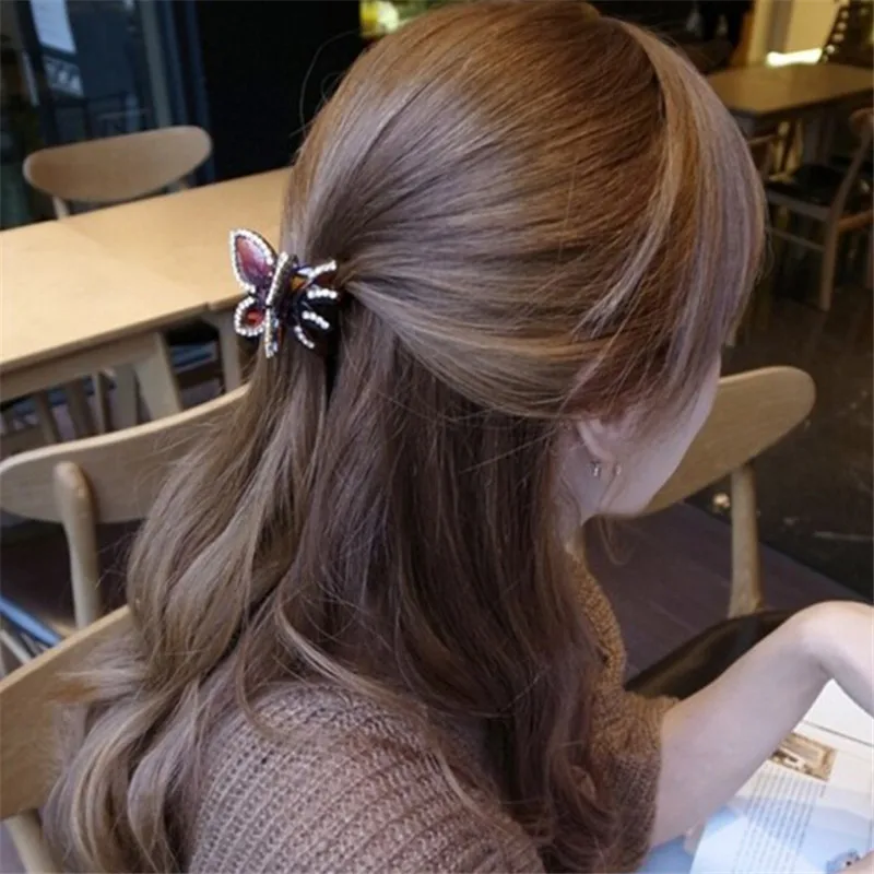 New Women Girl Butterfly Crystal Clamp Accessories Hair Clip Claw Hairpin Hair Styling Tools Hair Clips Free Shipping RU
New Women Girl Butterfly Crystal Clamp Accessories Hair Clip Claw Hairpin Hair Styling Tools Hair Clips Free Shipping RU