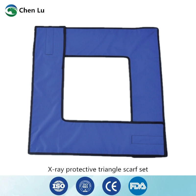 Recommend gamma ray x-ray radiation protective 0.5mmpb triangle scarf set medical exposure radiological protection accessories
Recommend gamma ray x-ray radiation protective 0.5mmpb triangle scarf set medical exposure radiological protection accessories