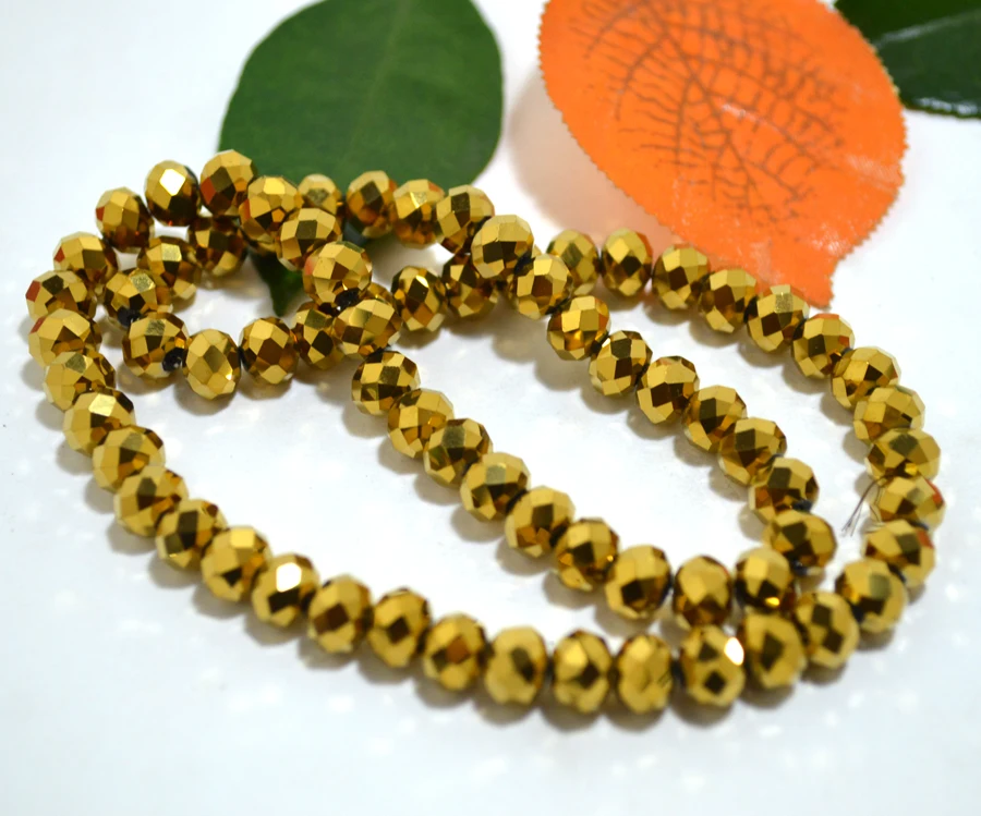 5040 AAA Gold Plate Color Loose Crystal Glass Rondelle beads.2mm 3mm 4mm,6mm,8mm 10mm,12mm Free Shipping!
5040 AAA Gold Plate Color Loose Crystal Glass Rondelle beads.2mm 3mm 4mm,6mm,8mm 10mm,12mm Free Shipping!
