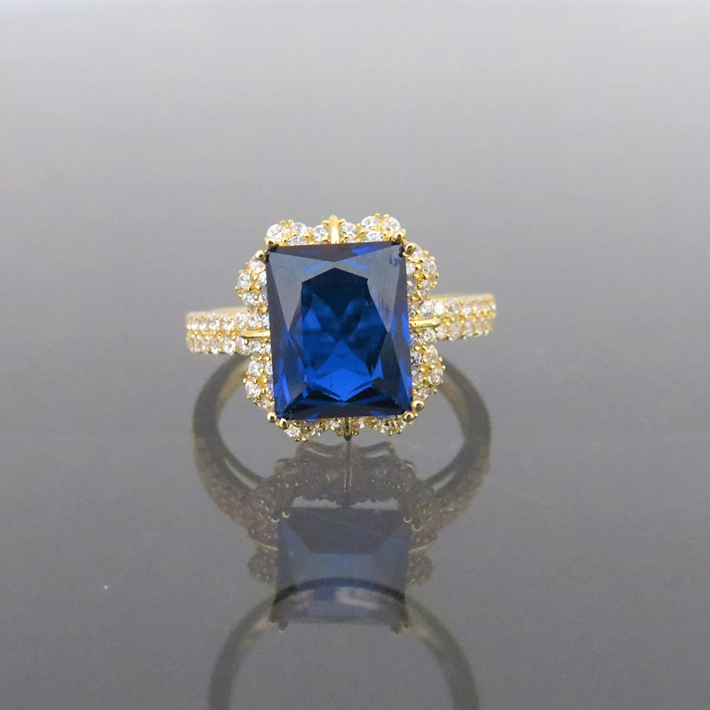 14k Yellow Gold 3.79ct Lab Sapphire Women Ring with Moissanite Lab Diamond Setting 2018 New Fine Jewelry Wedding Band Engagement
14k Yellow Gold 3.79ct Lab Sapphire Women Ring with Moissanite Lab Diamond Setting 2018 New Fine Jewelry Wedding Band Engagement
