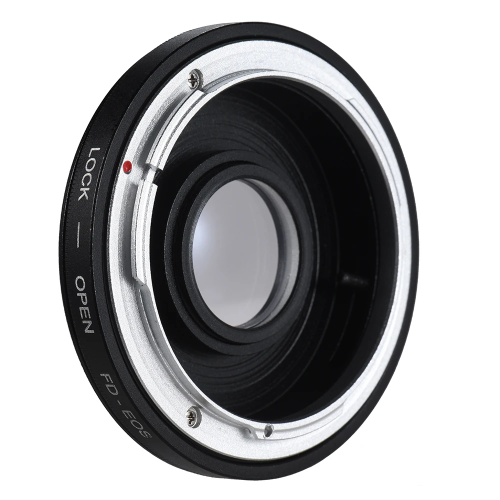 FD-EOS Lens Mount Adapter Camera Lens Adapter Ring w/ Optical Glass Focus Infinity FD Lens to EOS EF Mount Body for Canon Camera
FD-EOS Lens Mount Adapter Camera Lens Adapter Ring w/ Optical Glass Focus Infinity FD Lens to EOS EF Mount Body for Canon Camera