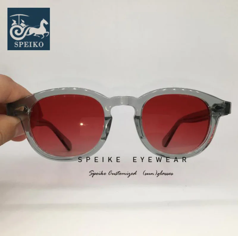SPEIKE Customized vintage red sunglasses Johnny Depp Lemtosh style retro glasses can be myopia sunglasses 44/46/49MM
SPEIKE Customized vintage red sunglasses Johnny Depp Lemtosh style retro glasses can be myopia sunglasses 44/46/49MM
