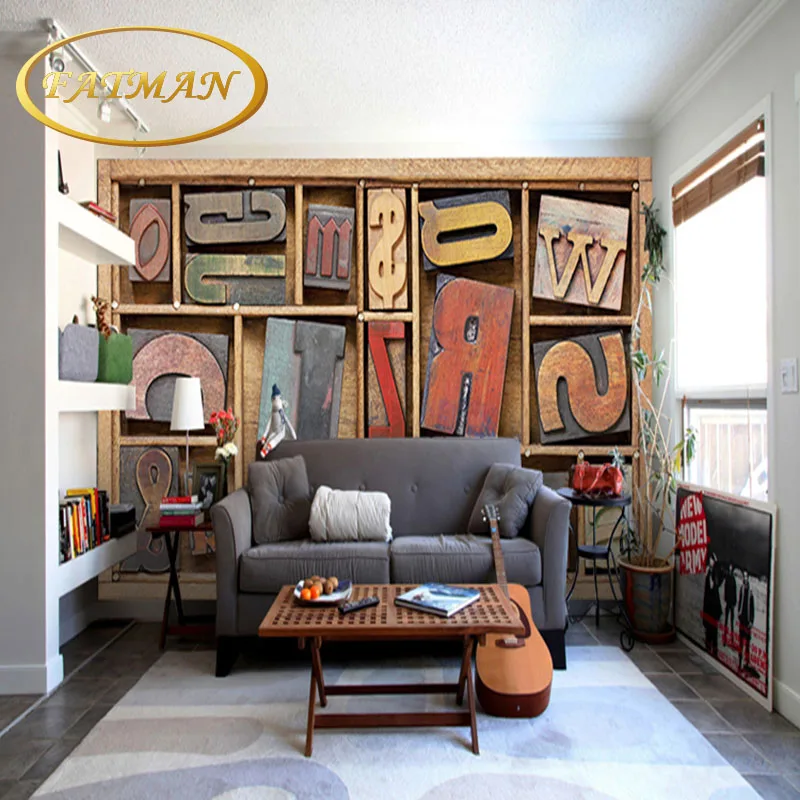 Dropship Fatman Wallpaper Vintage Colorful Wooden Alphabet 3d Foto Mural Living Room Decoration Mural Wall Cover Papel De Parede
Dropship Fatman Wallpaper Vintage Colorful Wooden Alphabet 3d Foto Mural Living Room Decoration Mural Wall Cover Papel De Parede