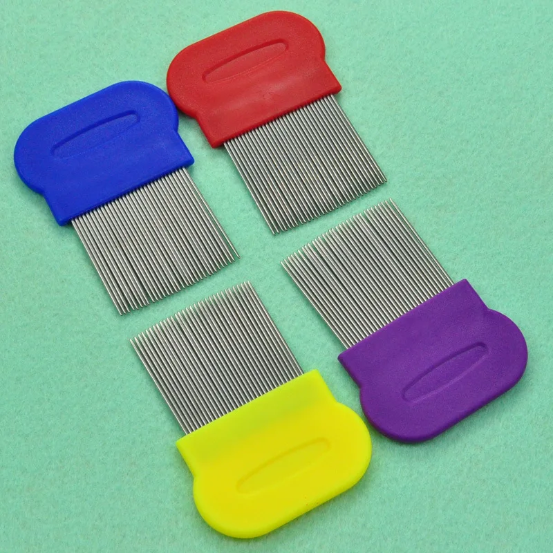 Get down to Nitty Gritty Lice Comb Nit Free Kids Hair Rid Headlice Stainless Steel Metal Teeth Remove Nit Brush 200pcs/lot
Get down to Nitty Gritty Lice Comb Nit Free Kids Hair Rid Headlice Stainless Steel Metal Teeth Remove Nit Brush 200pcs/lot