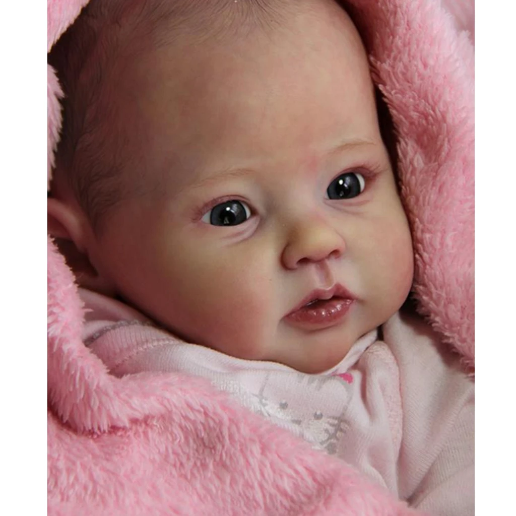 Real Looking 22inch Silicone Reborn Kits Awake Baby Doll with Head Arms Legs - Kids Gift Adult Collections
Real Looking 22inch Silicone Reborn Kits Awake Baby Doll with Head Arms Legs - Kids Gift Adult Collections