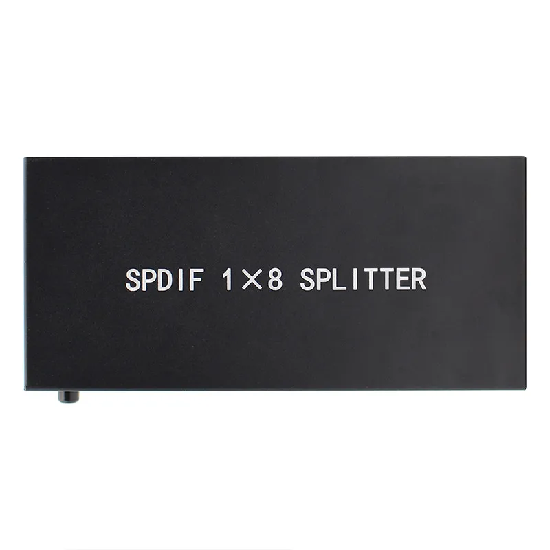 Новый стиль SPDIF/TOSLINK Цифровой оптический аудио сплиттер 1x8 аудио усилитель с адаптером питания Бесплатная доставка
Новый стиль SPDIF/TOSLINK Цифровой оптический аудио сплиттер 1x8 аудио усилитель с адаптером питания Бесплатная доставка