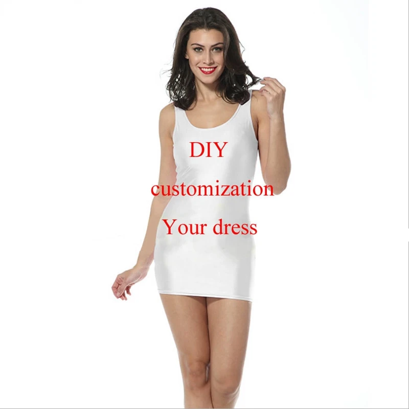 3D Printed DIY Custom Women Summer Women's Clothing Tank Top Sleeveless Dress Sexy Ladies Dresses Quality Quality Drop Shipping
3D Printed DIY Custom Women Summer Women's Clothing Tank Top Sleeveless Dress Sexy Ladies Dresses Quality Quality Drop Shipping