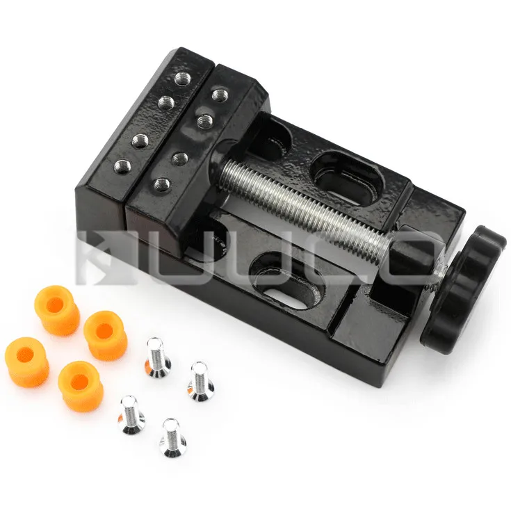 Portable Clamp Tool Black Jaw Bench Clamp Mini Drill Press Vice Micro Clip Flat Vise Hand Tool for Jewelry/Olive/Walnut etc
Portable Clamp Tool Black Jaw Bench Clamp Mini Drill Press Vice Micro Clip Flat Vise Hand Tool for Jewelry/Olive/Walnut etc