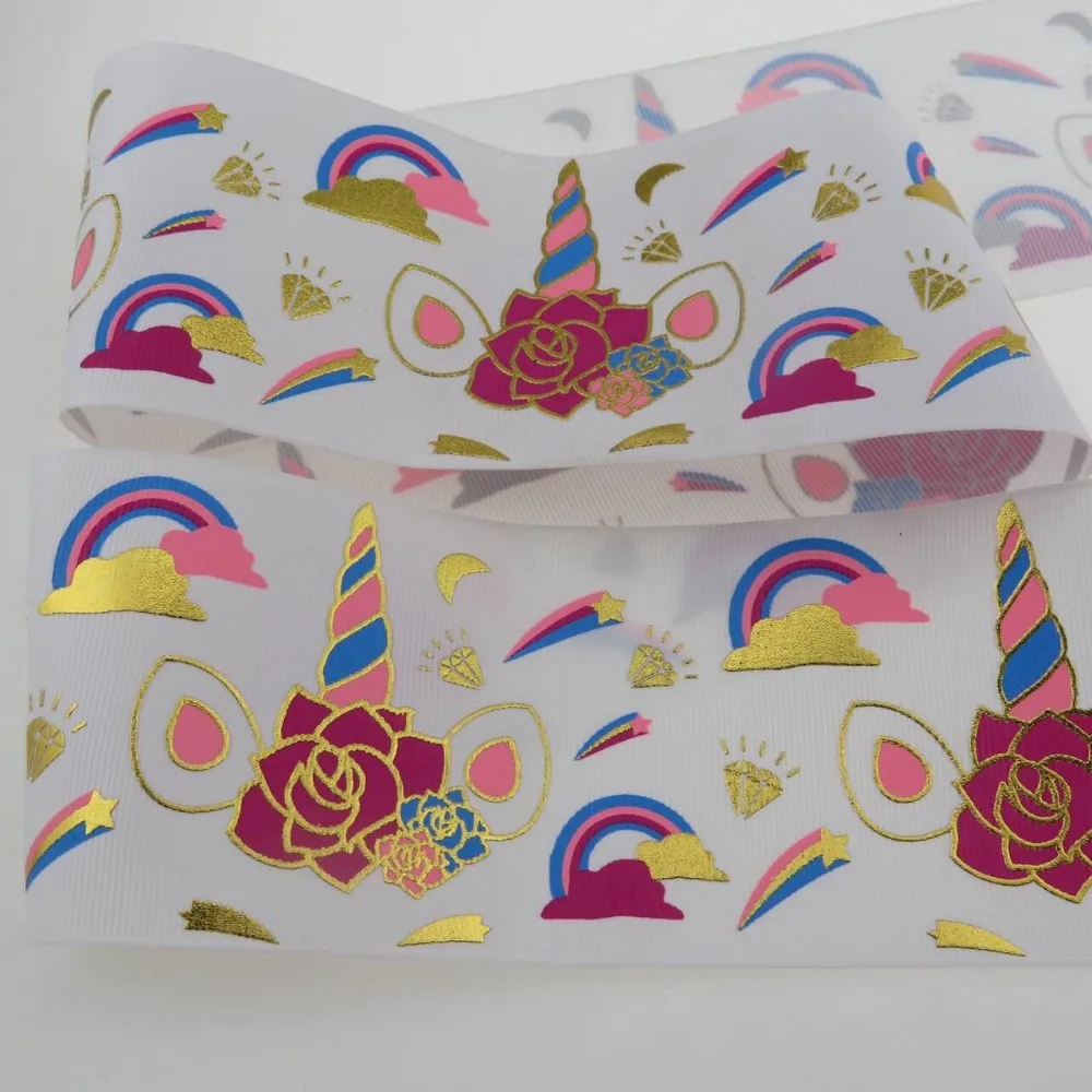 100Yard DHL Free shipping 3 inch Unicorn Ribbon Gift Package Ribbon Present Wrapping Party Deco Wedding Supplies
100Yard DHL Free shipping 3 inch Unicorn Ribbon Gift Package Ribbon Present Wrapping Party Deco Wedding Supplies