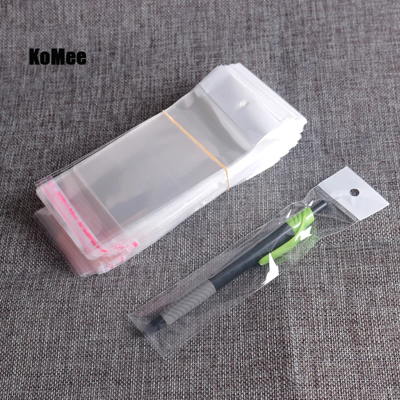 Clear Resealable OPP/Poly Bags Transparent Opp Bag Packing Plastic Bags Self Adhesive Seal 5x15+3cm white hanging Hole 200pcs
Clear Resealable OPP/Poly Bags Transparent Opp Bag Packing Plastic Bags Self Adhesive Seal 5x15+3cm white hanging Hole 200pcs