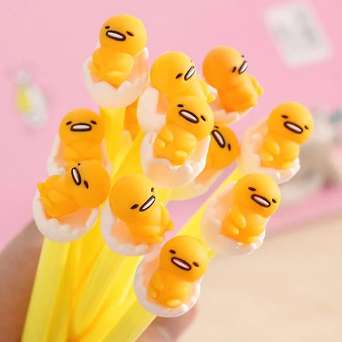 1pc/lot Egg series gel pens Kawaii design fun pen Black ink Office stylo Canetas school student stationery supplies (tt-2814)
1pc/lot Egg series gel pens Kawaii design fun pen Black ink Office stylo Canetas school student stationery supplies (tt-2814)