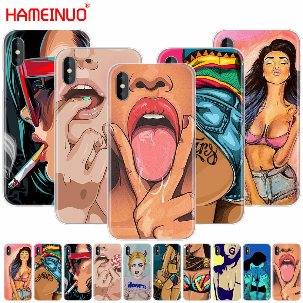 HAMEINUO hot flirt sexy girl cell phone Cover case for iphone X 8 7 6 4 4s 5 5s SE 5c 6s plus
HAMEINUO hot flirt sexy girl cell phone Cover case for iphone X 8 7 6 4 4s 5 5s SE 5c 6s plus