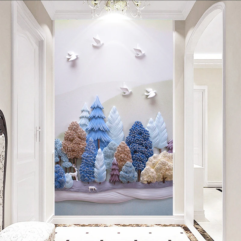 Custom Any Size Elk Eagles Forest Relief Abstract Vertical Wall Cloth Corridor Home Furnishing Decorative Waterproof Wall Paper
Custom Any Size Elk Eagles Forest Relief Abstract Vertical Wall Cloth Corridor Home Furnishing Decorative Waterproof Wall Paper